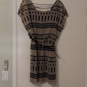 City Triangles dress with interesting back detail